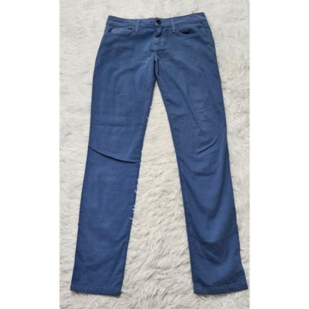 Bella Dahl Women's Blue Mid Rise‎ Straight Leg Pants. Size 28